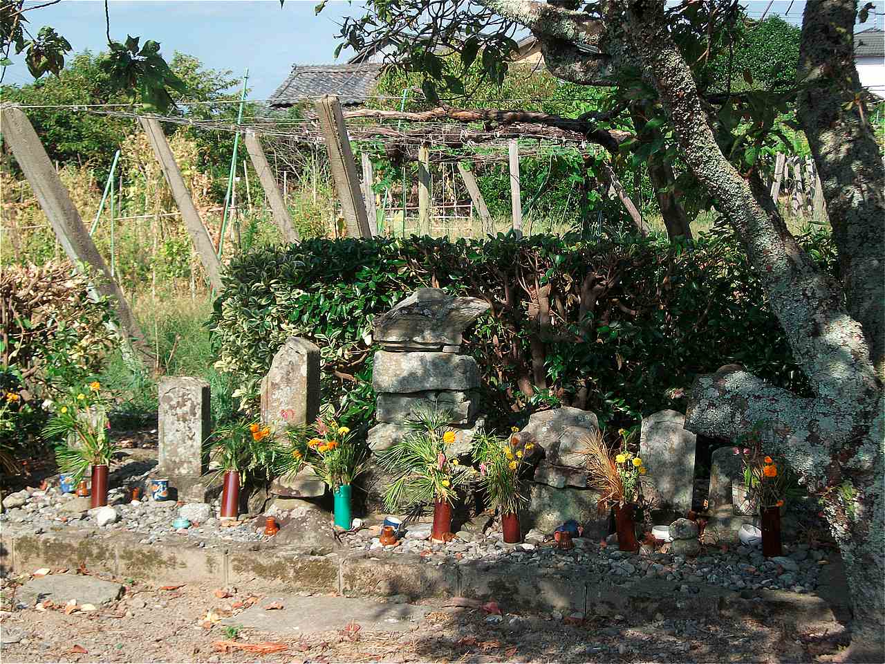 戸谷新右衛門の墓地